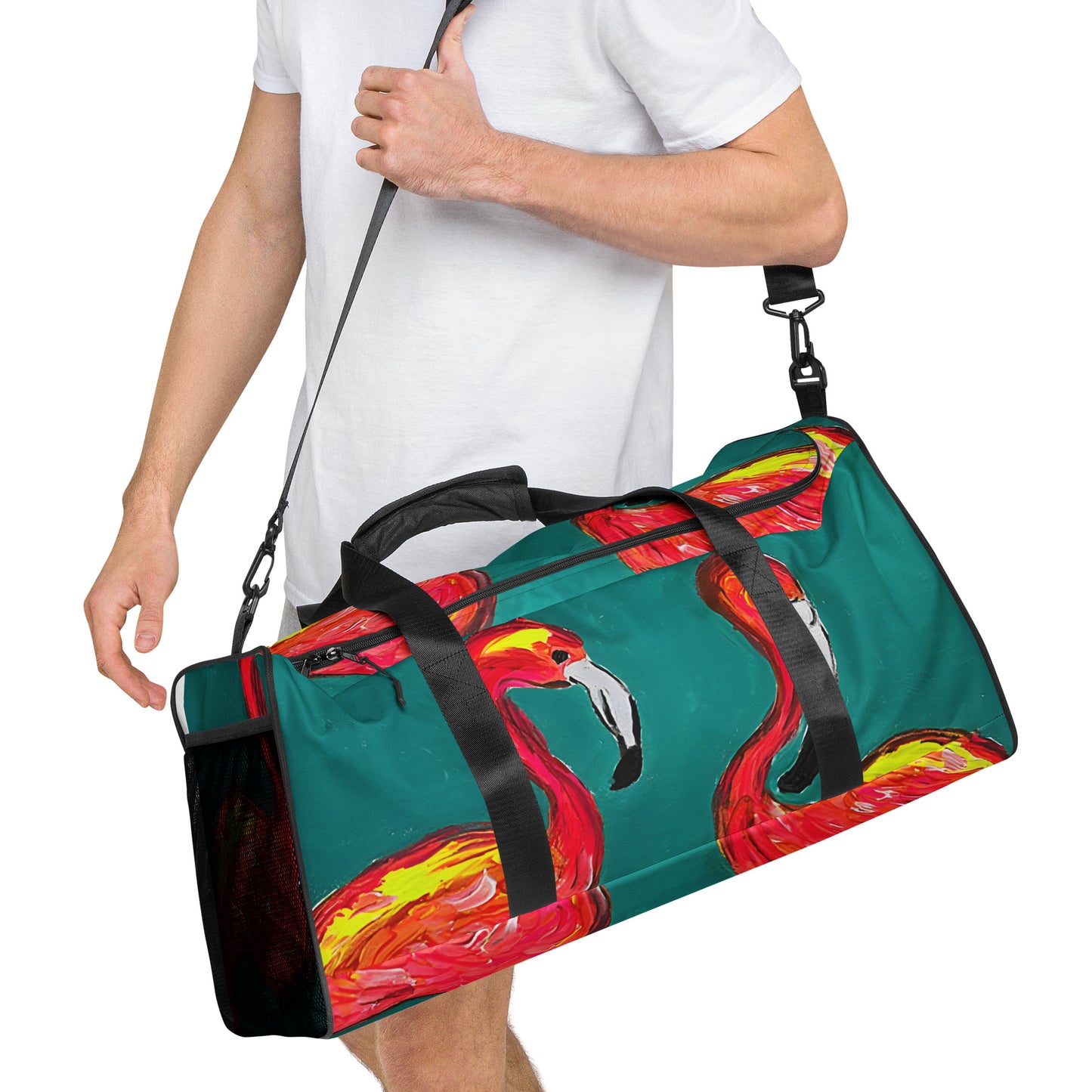 Flamingo Flamenco Duffle bag