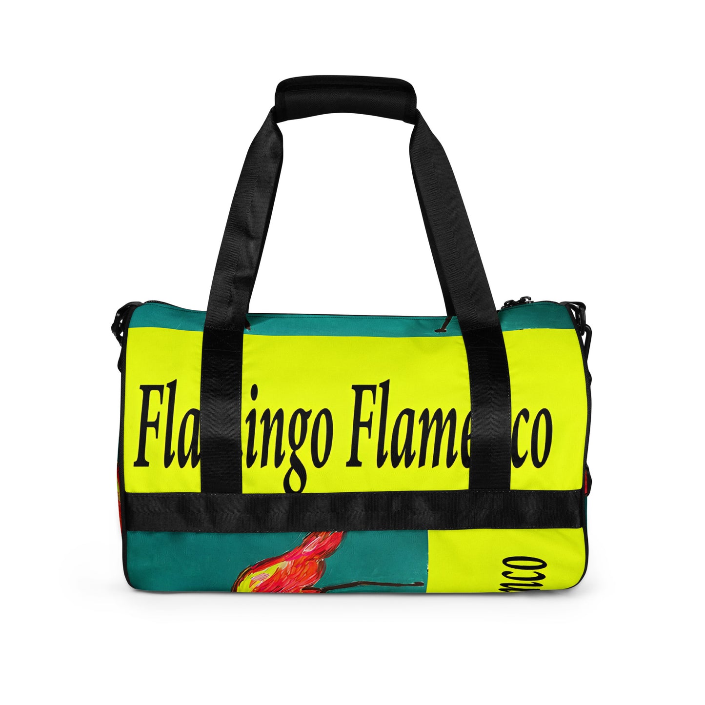 Flamingo Flamenco All-over print gym bag