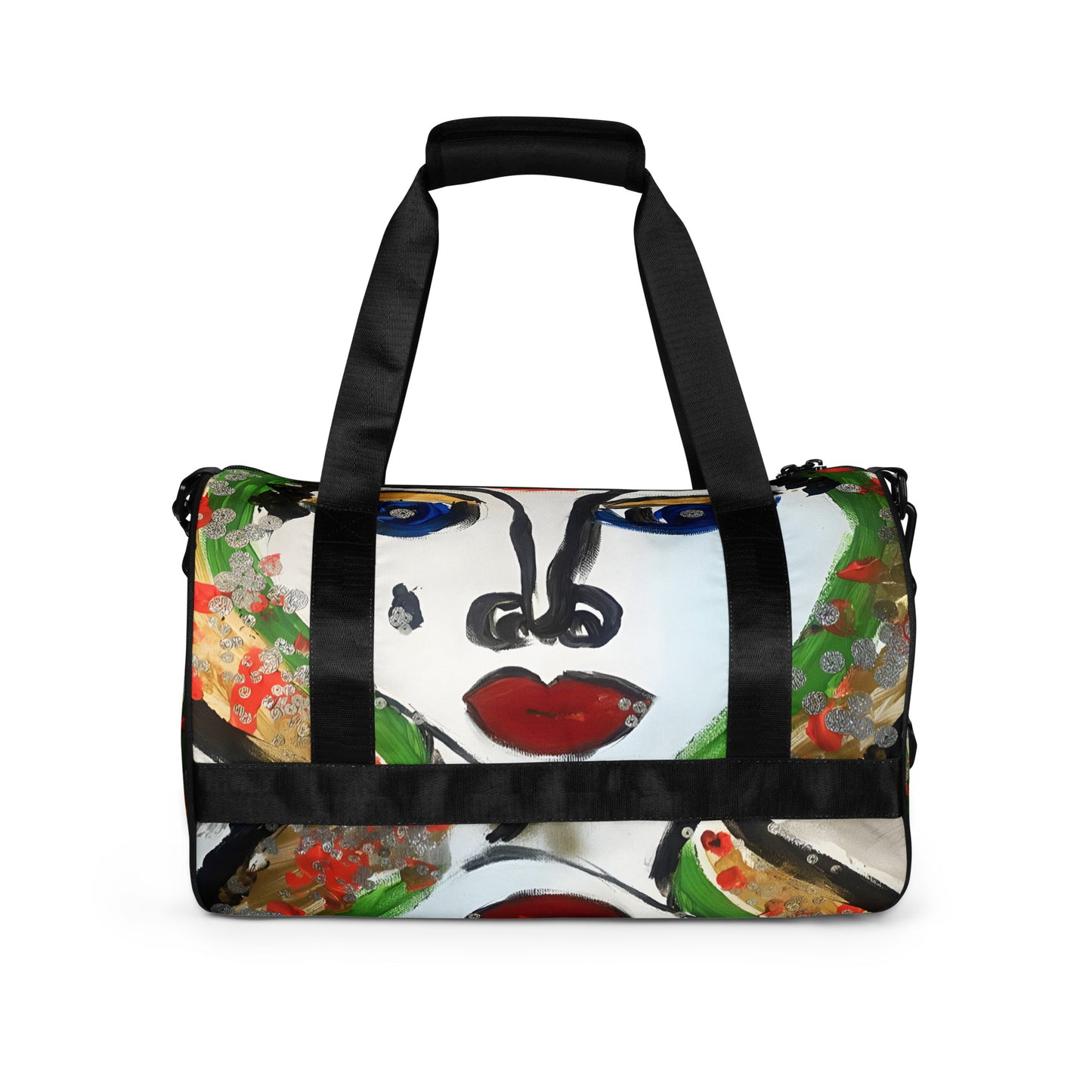 Indian Woman All-over print gym bag