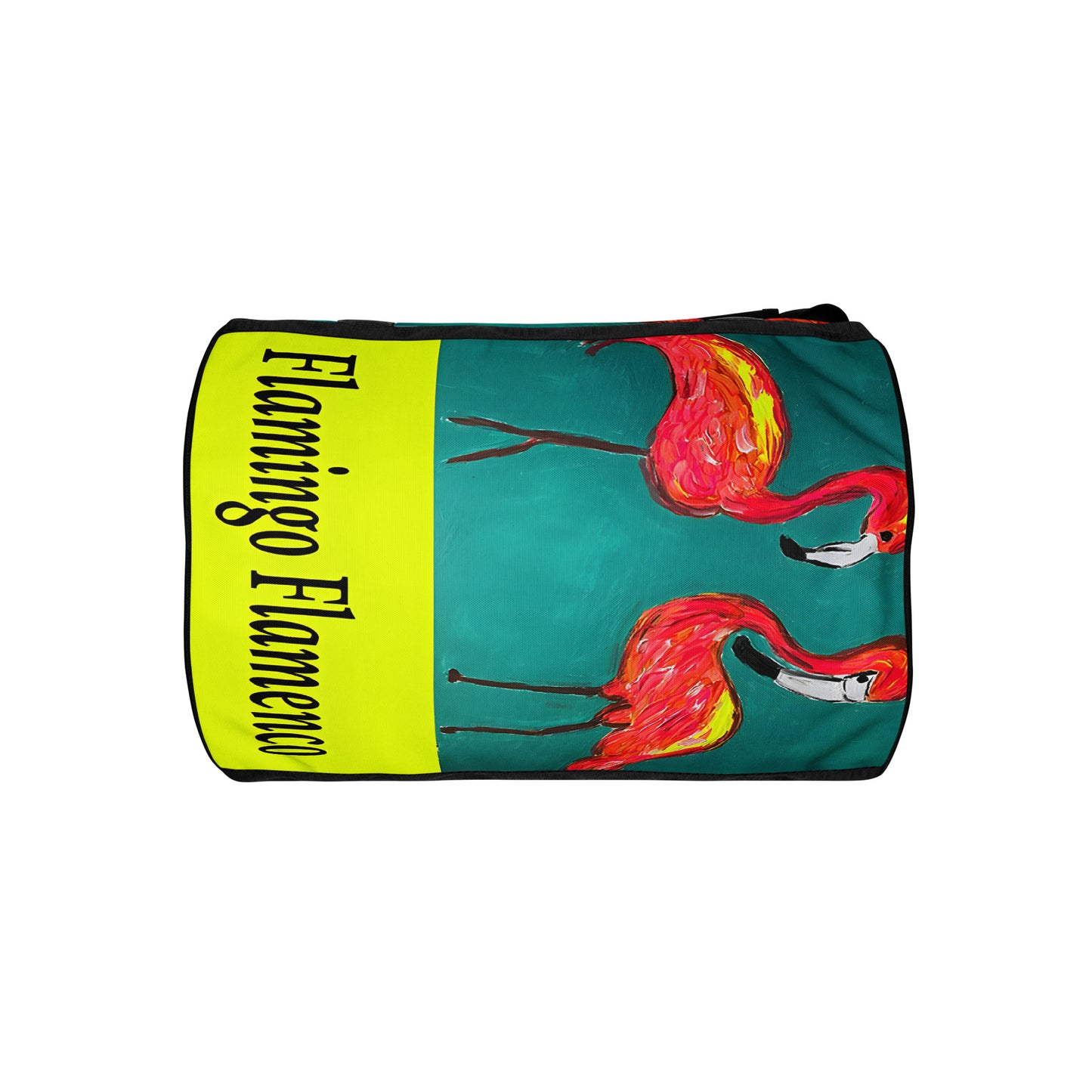 Flamingo Flamenco All-over print gym bag