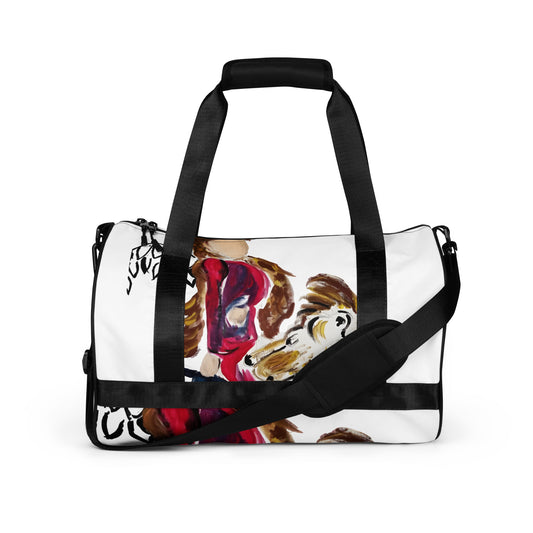 Strong All-over print gym bag