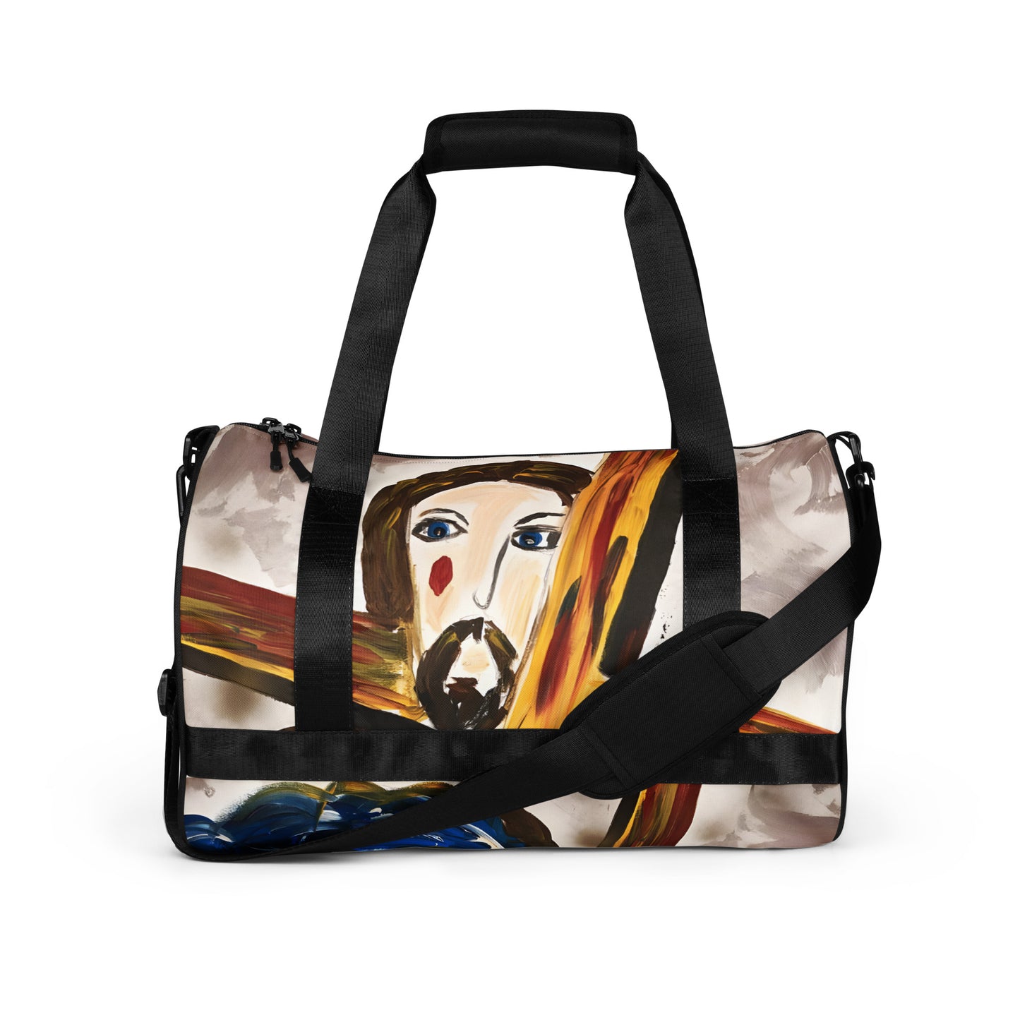 Jesus Cristo All-over print gym bag