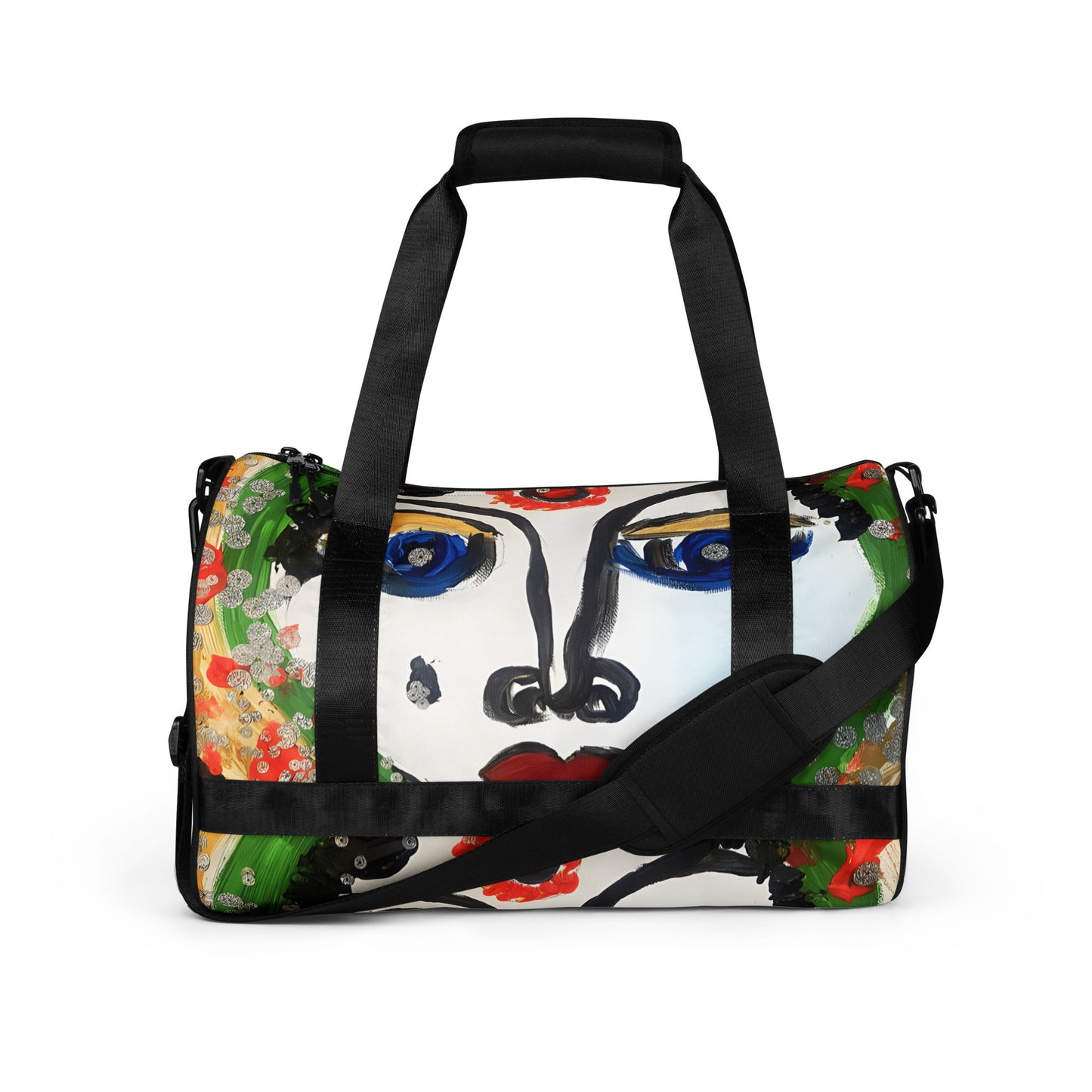 Indian Woman All-over print gym bag