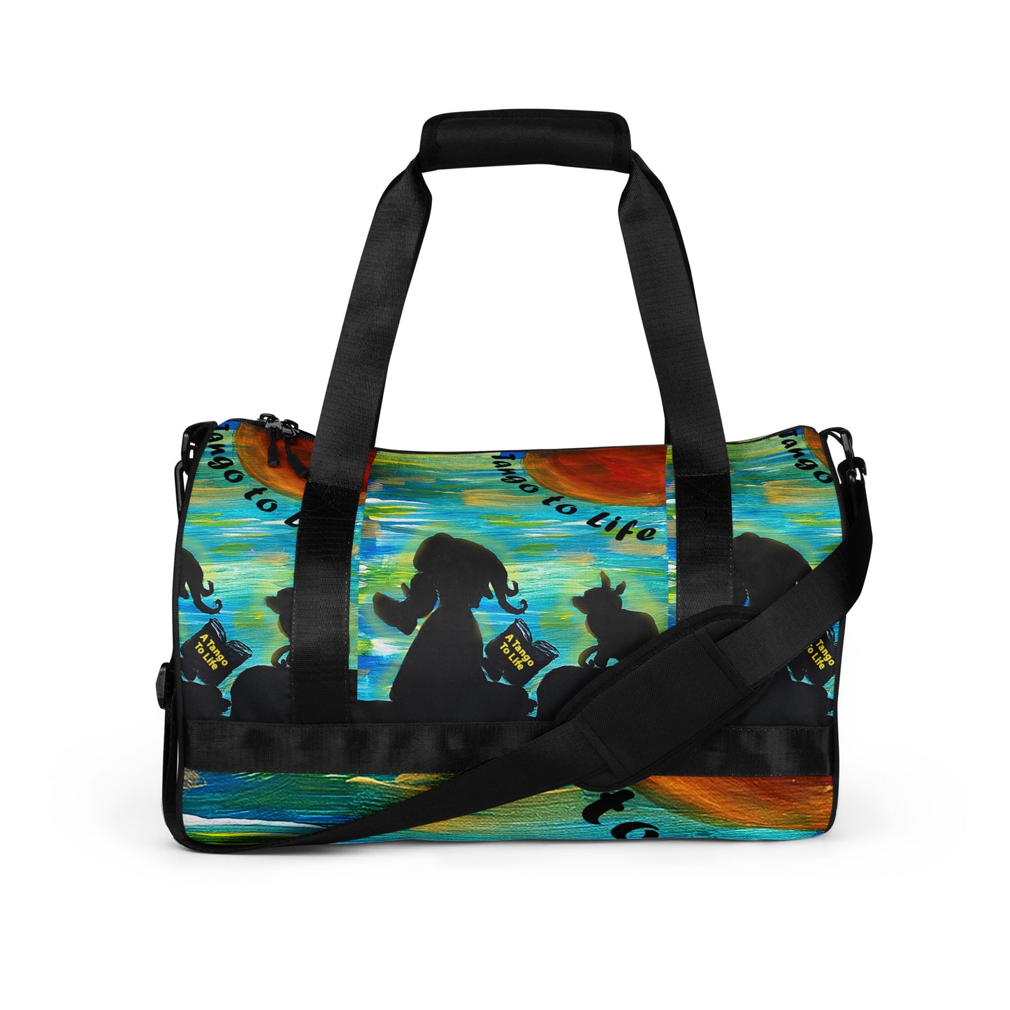 A Tango To Life 2 All-over print gym bag