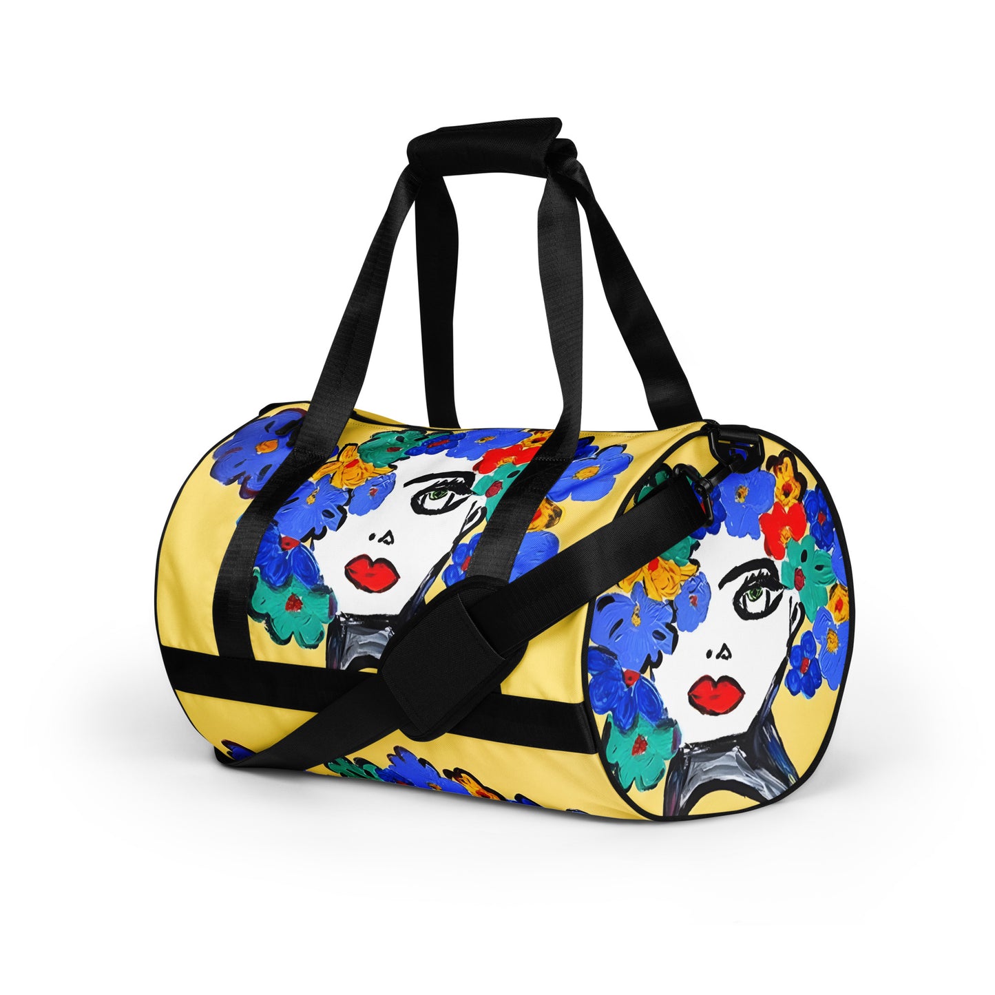 A Day For Flowers All-over print gym bag