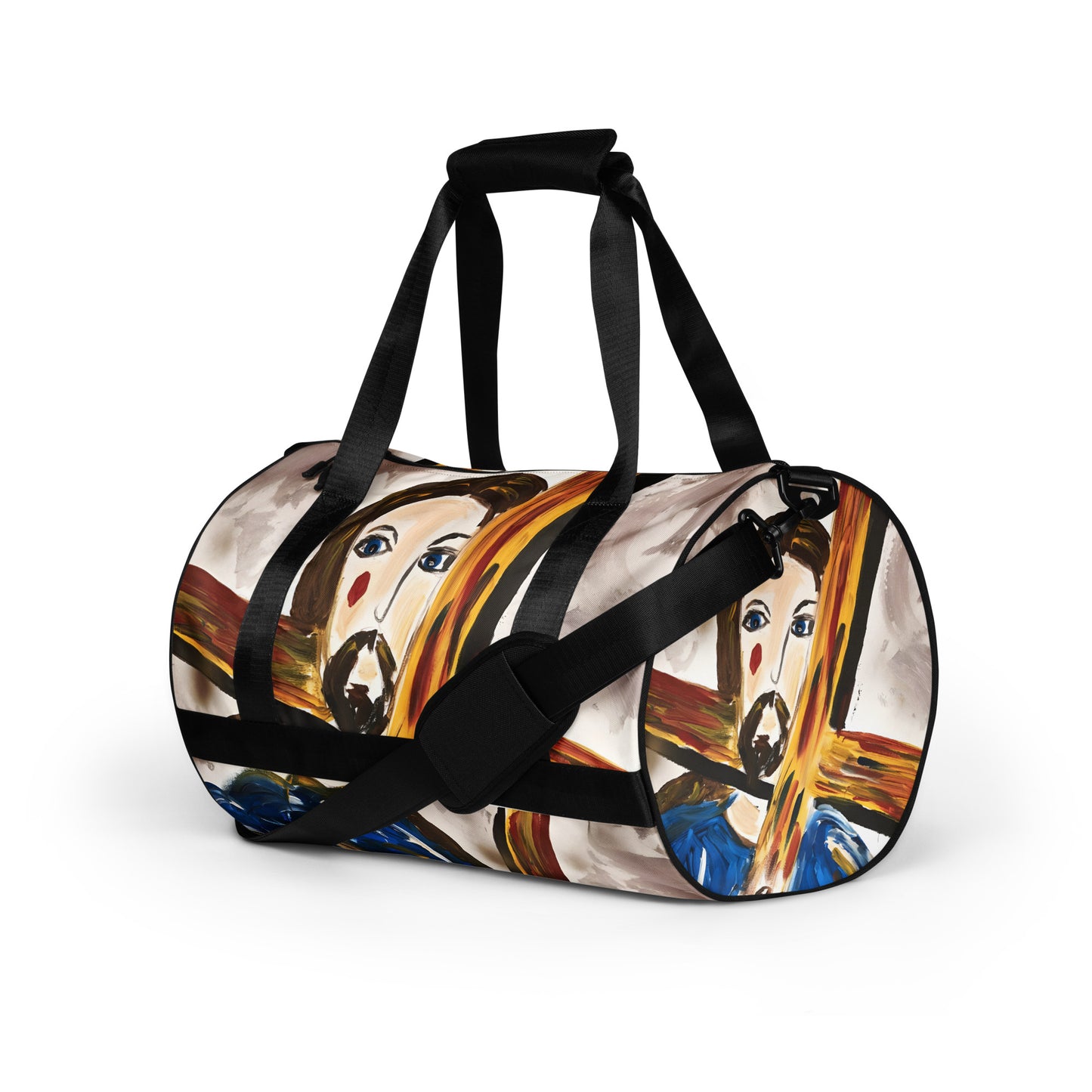 Jesus Cristo All-over print gym bag