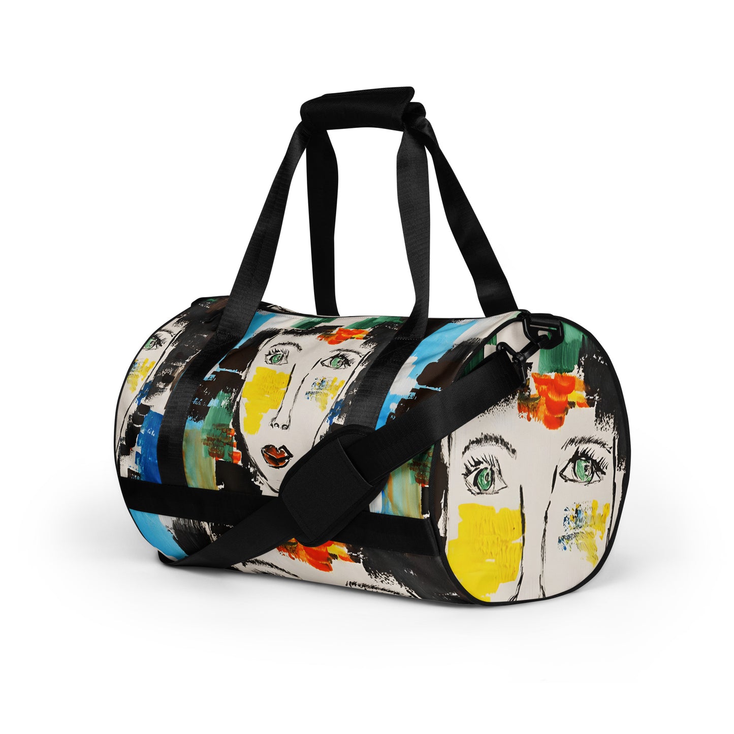 "I Am"  All-over print gym bag