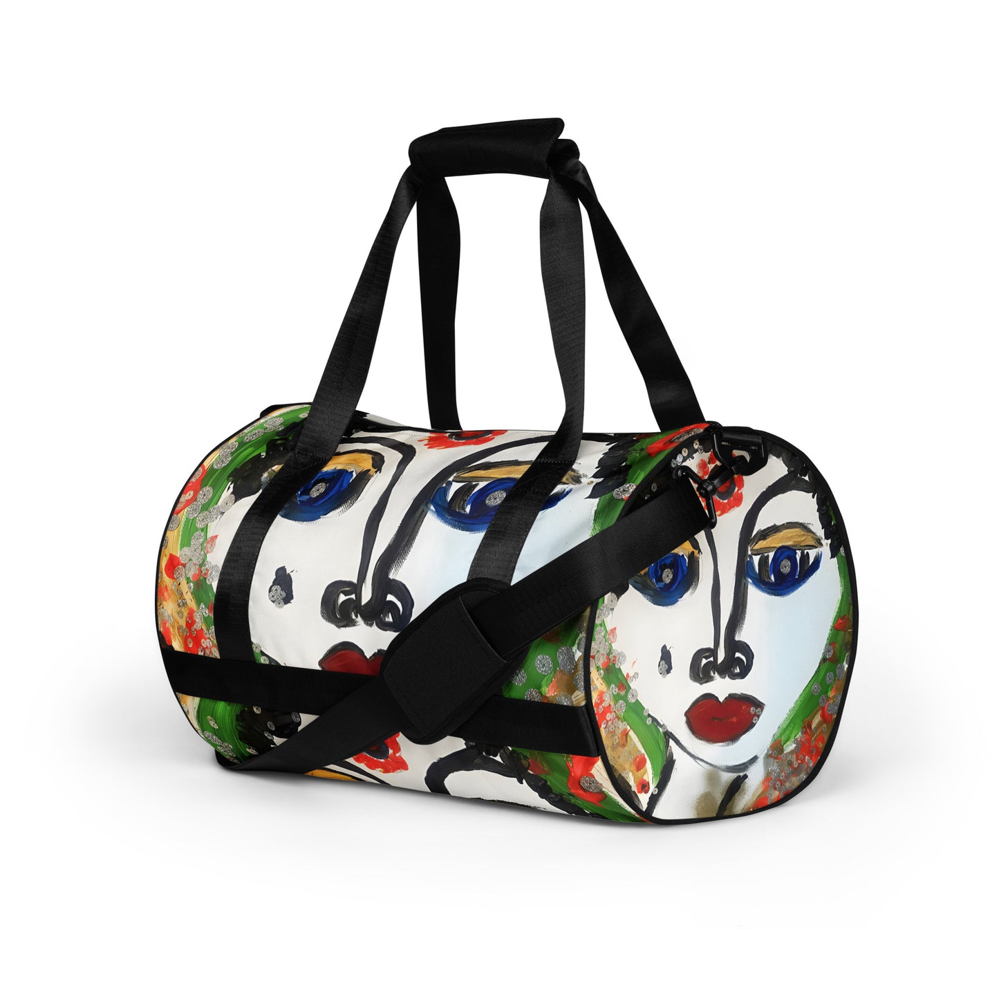 Indian Woman All-over print gym bag