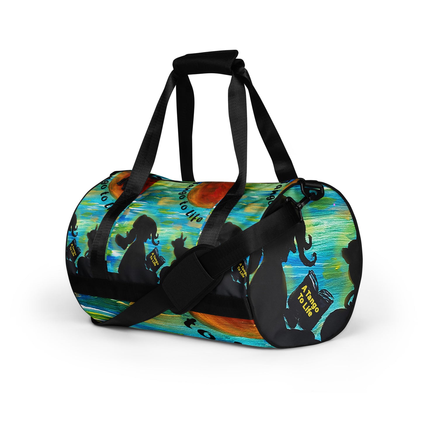 A Tango To Life 2 All-over print gym bag