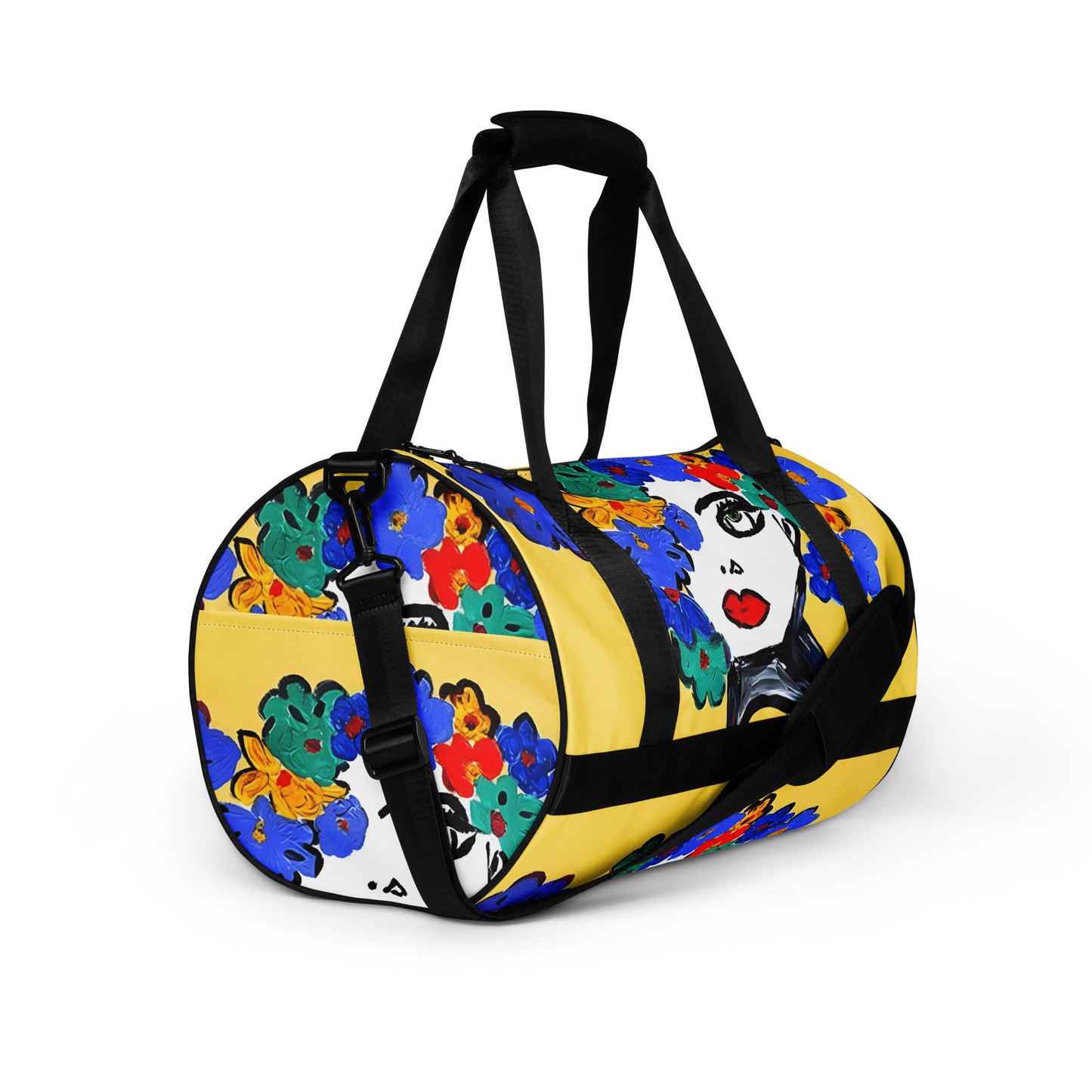 A Day For Flowers All-over print gym bag