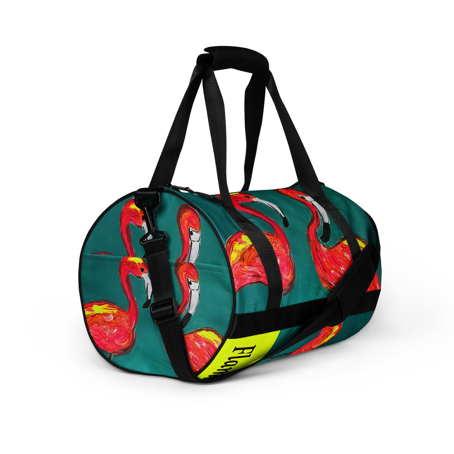 Flamingo Flamenco All-over print gym bag