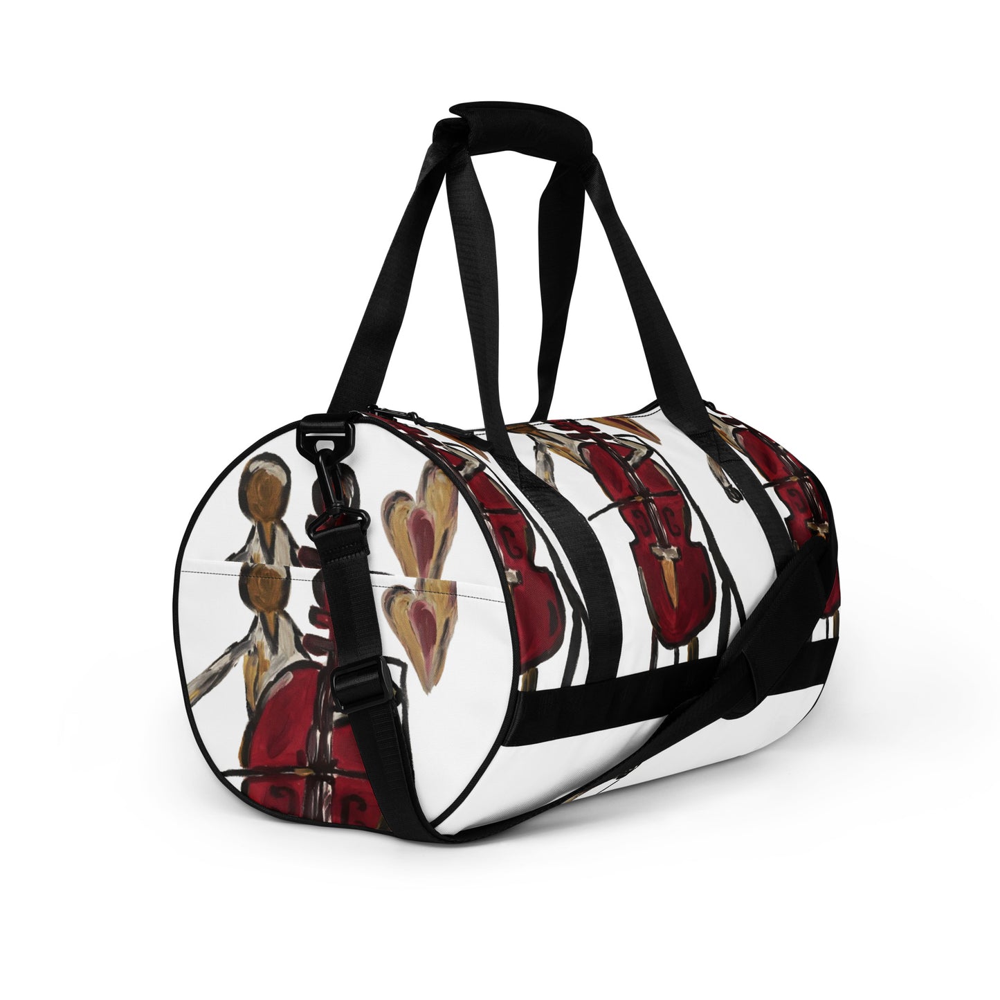 I Will Play You All-over print gym bag