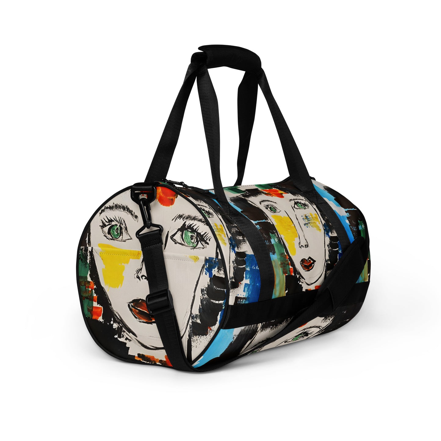 "I Am"  All-over print gym bag