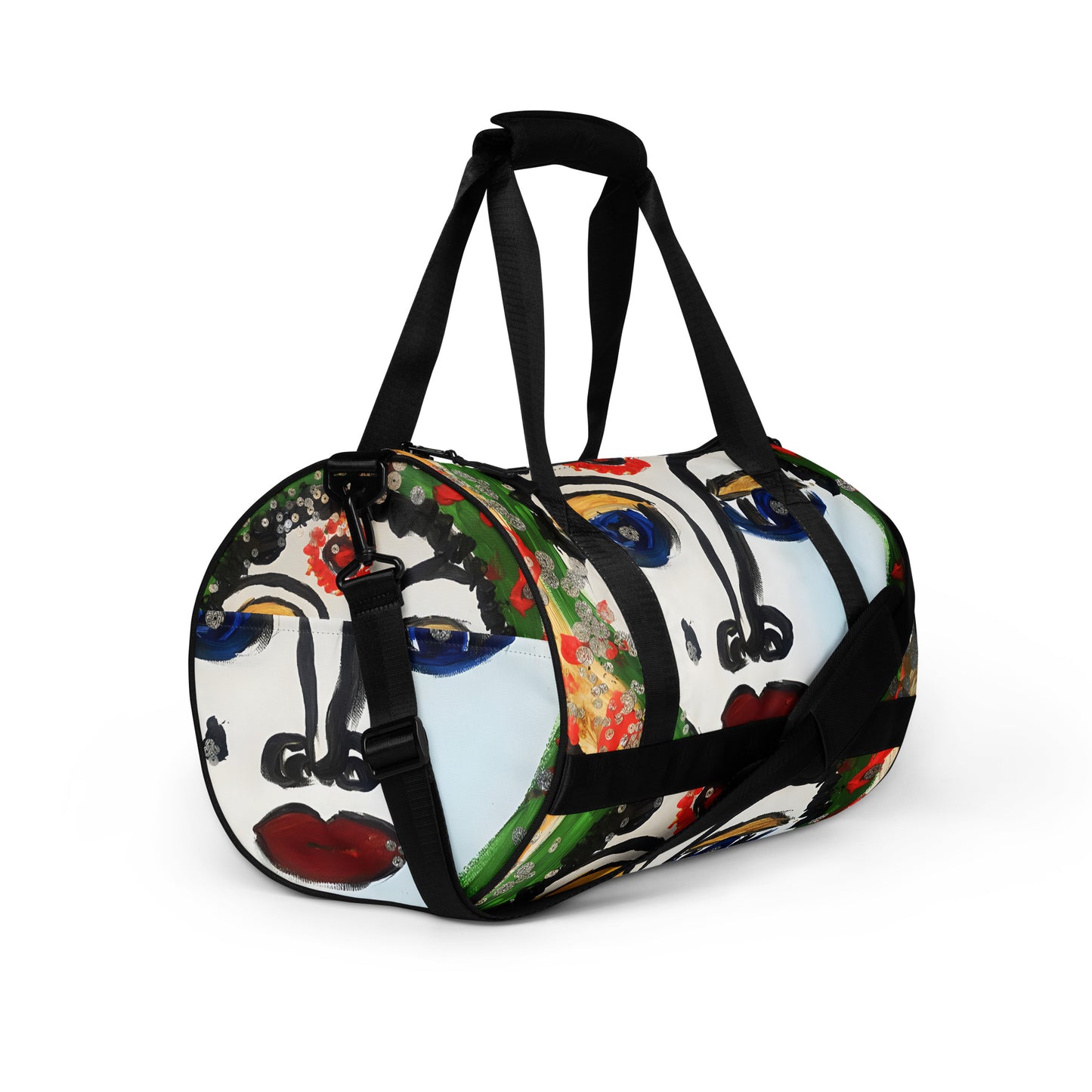 Indian Woman All-over print gym bag