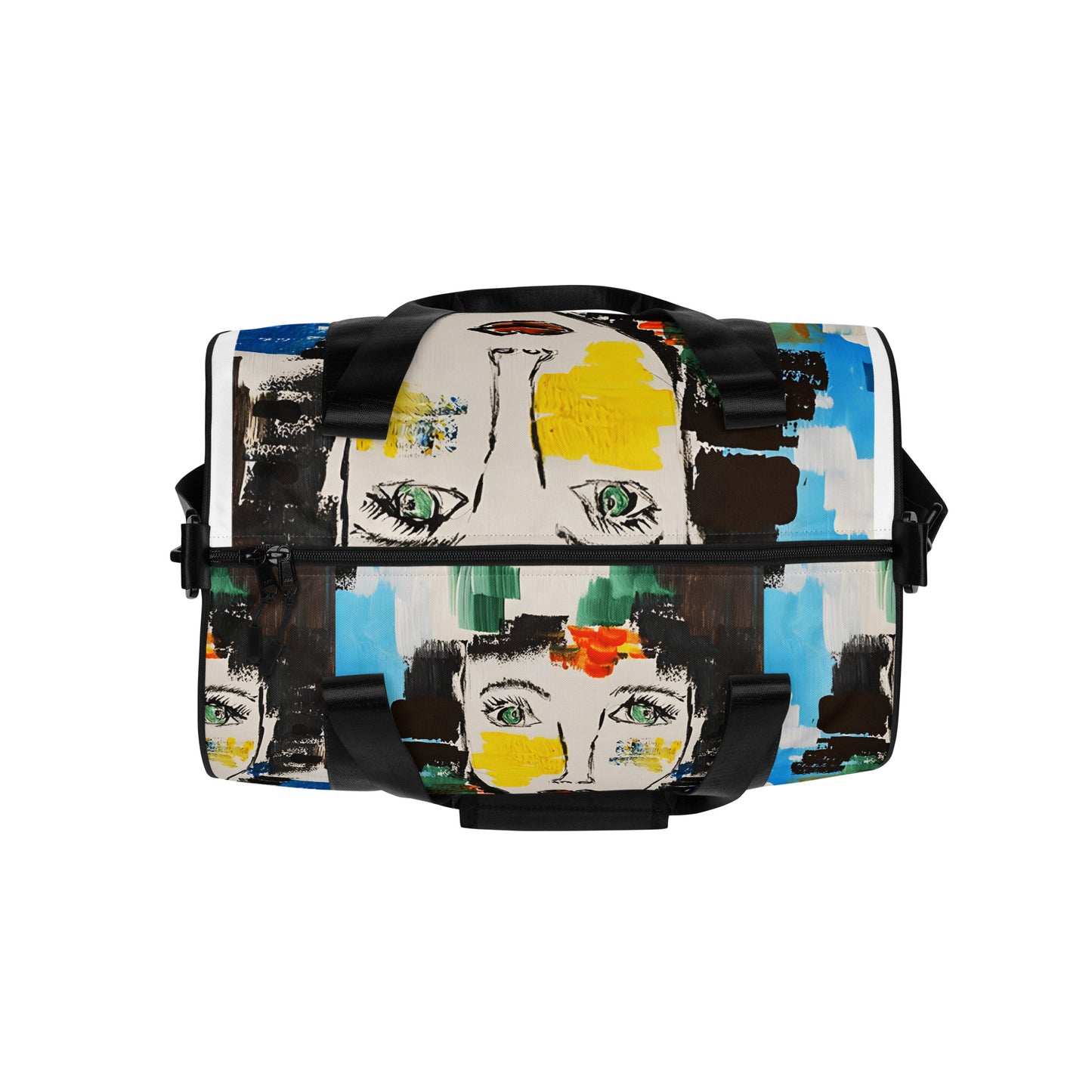 "I Am"  All-over print gym bag