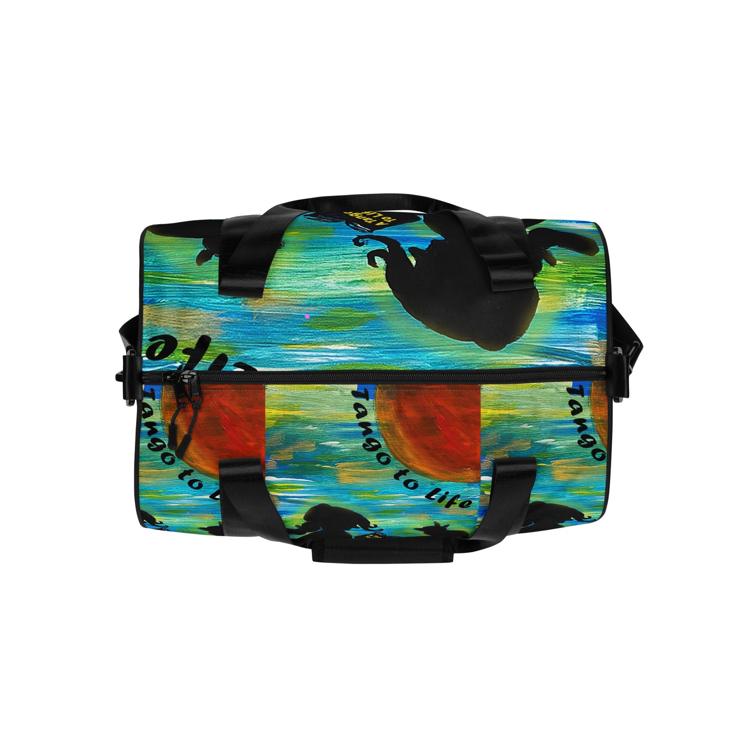 A Tango To Life 2 All-over print gym bag