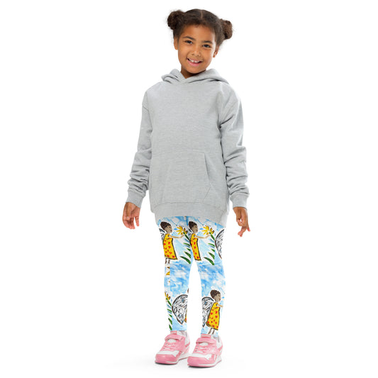 Flowers From Heaven Kid's Leggings