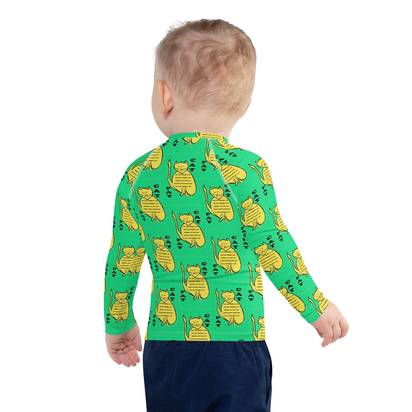 Fat Cat Kids Rash Guard