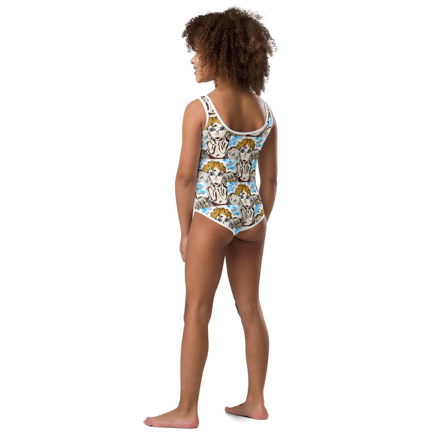 Your Little Angel Is Me All-Over Print Kids Swimsuit