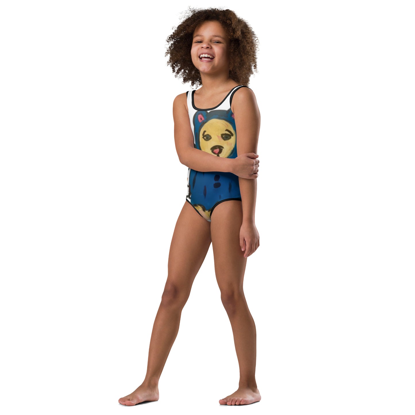 Cameronsito All-Over Print Kids Swimsuit