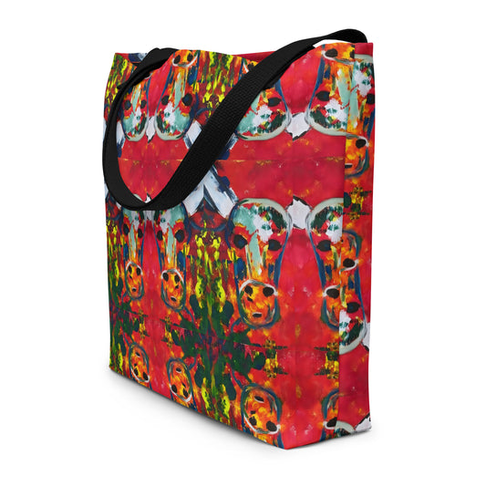 Mi Torero All-Over Print Large Tote Bag