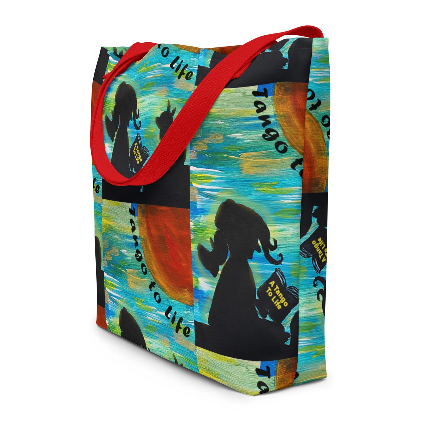 A Tango To Life 2  All-Over Print Large Tote Bag