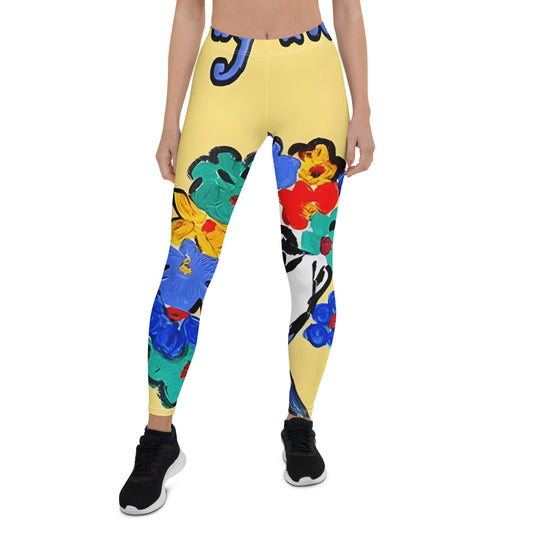 A Day For Flowers Leggings