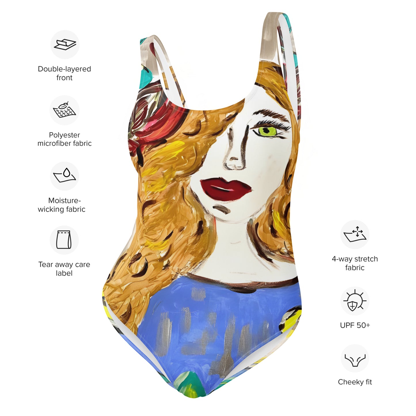 Mother Earth One-Piece Swimsuit - A Tango to Life