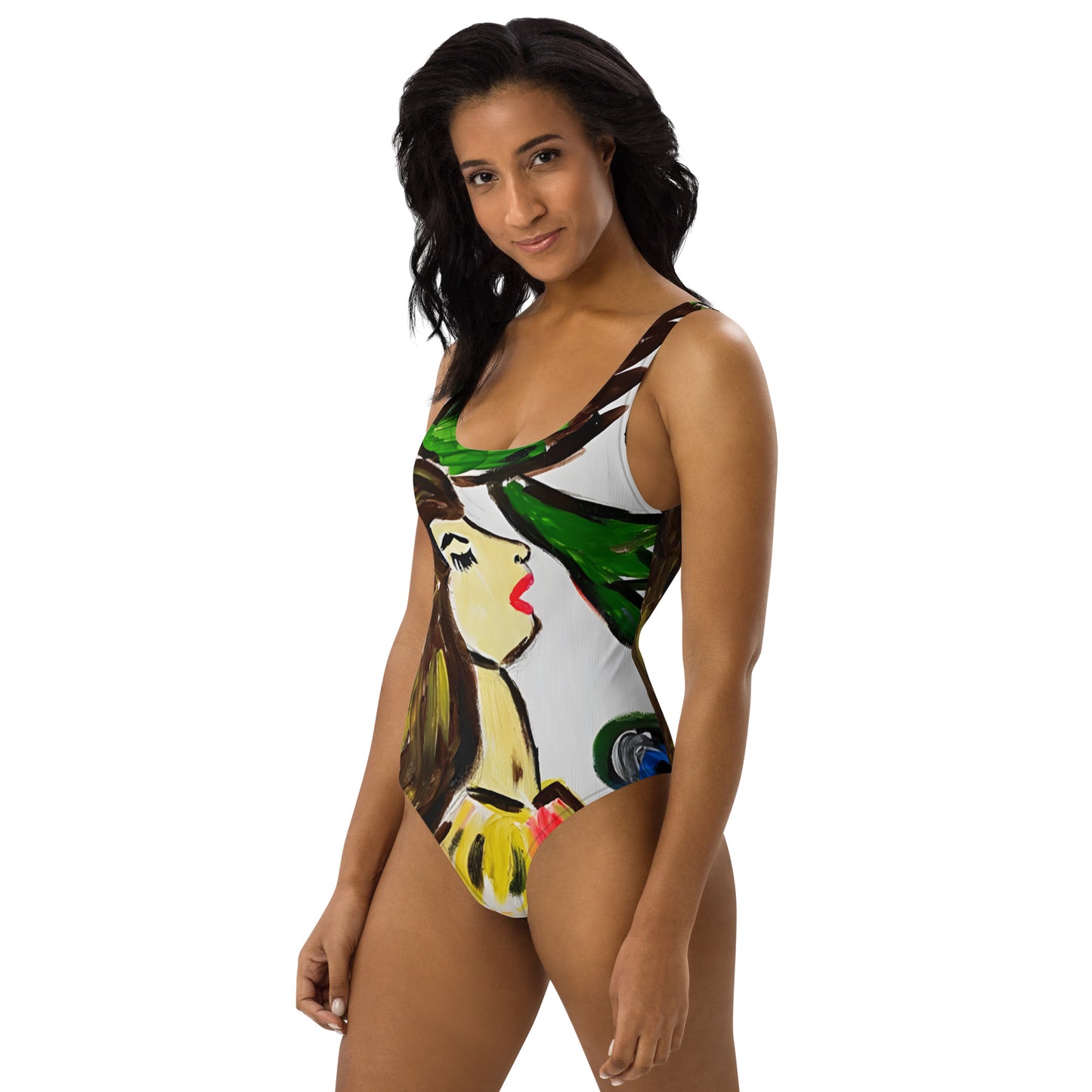 Life and Death One-Piece Swimsuit - A Tango to Life