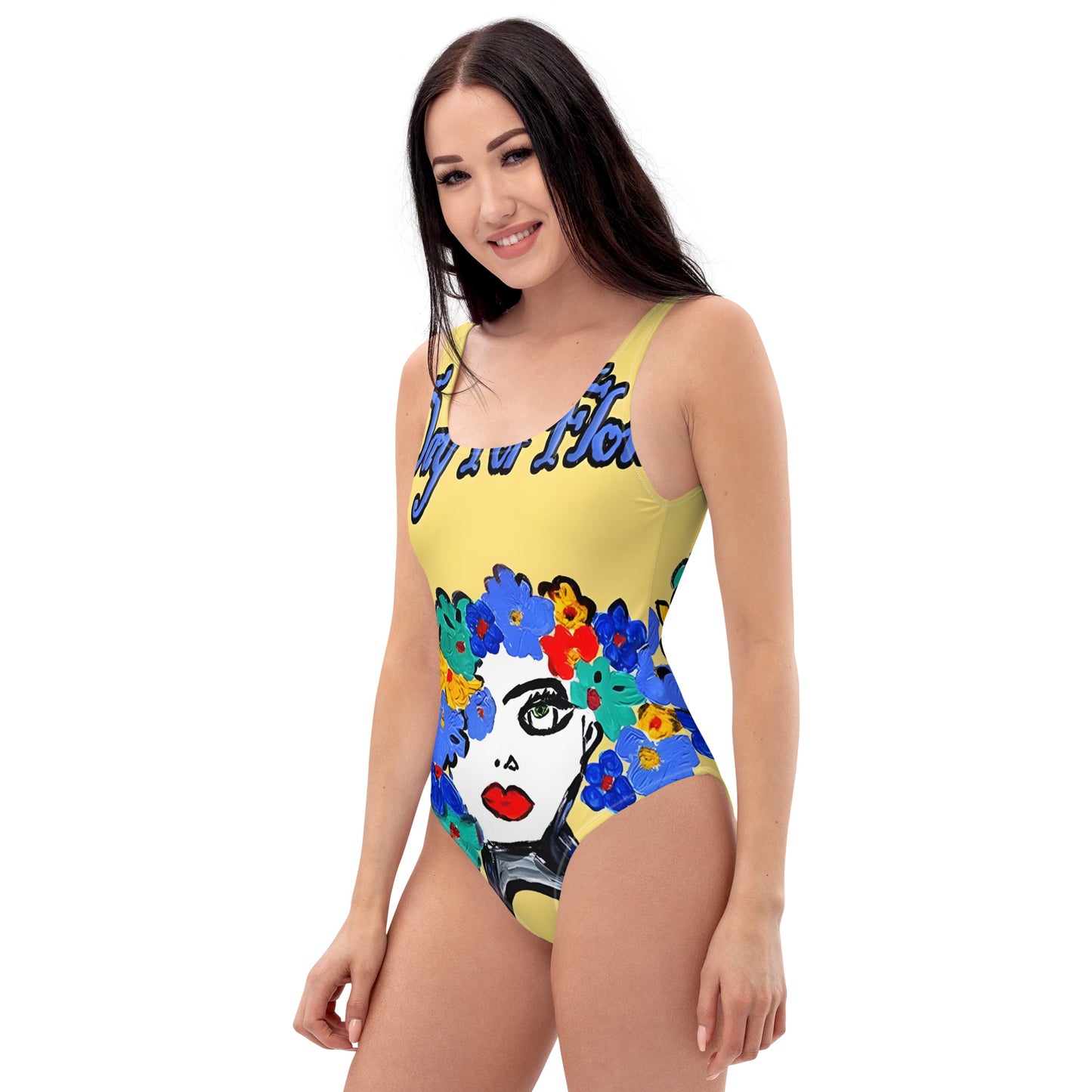 A Day For Flowers One-Piece Swimsuit