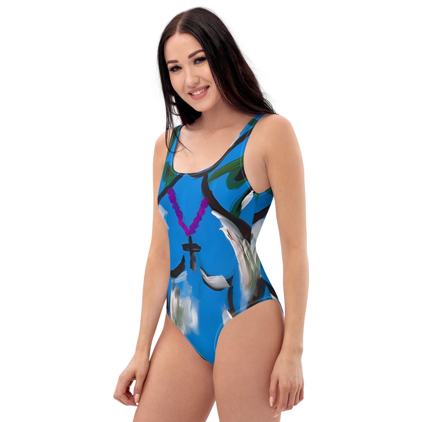 Me And God One-Piece Swimsuit