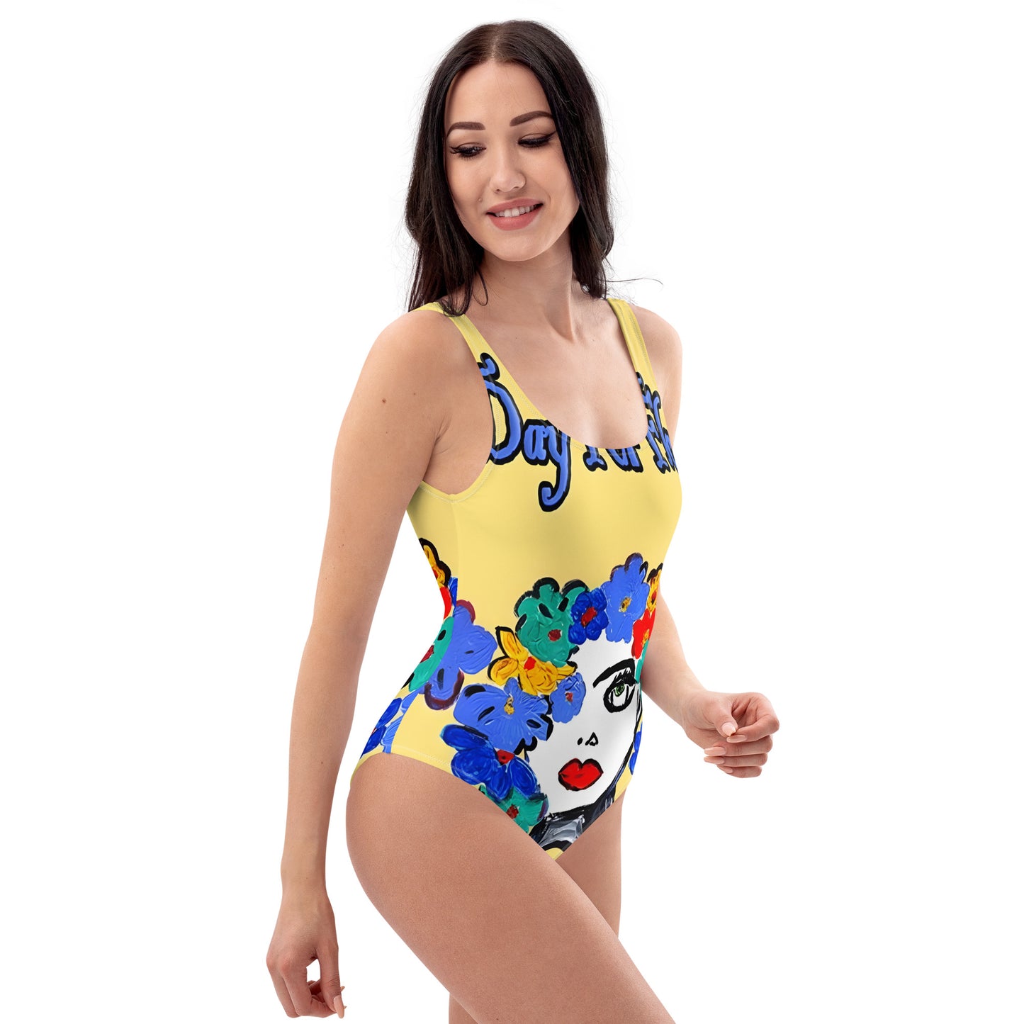 A Day For Flowers One-Piece Swimsuit