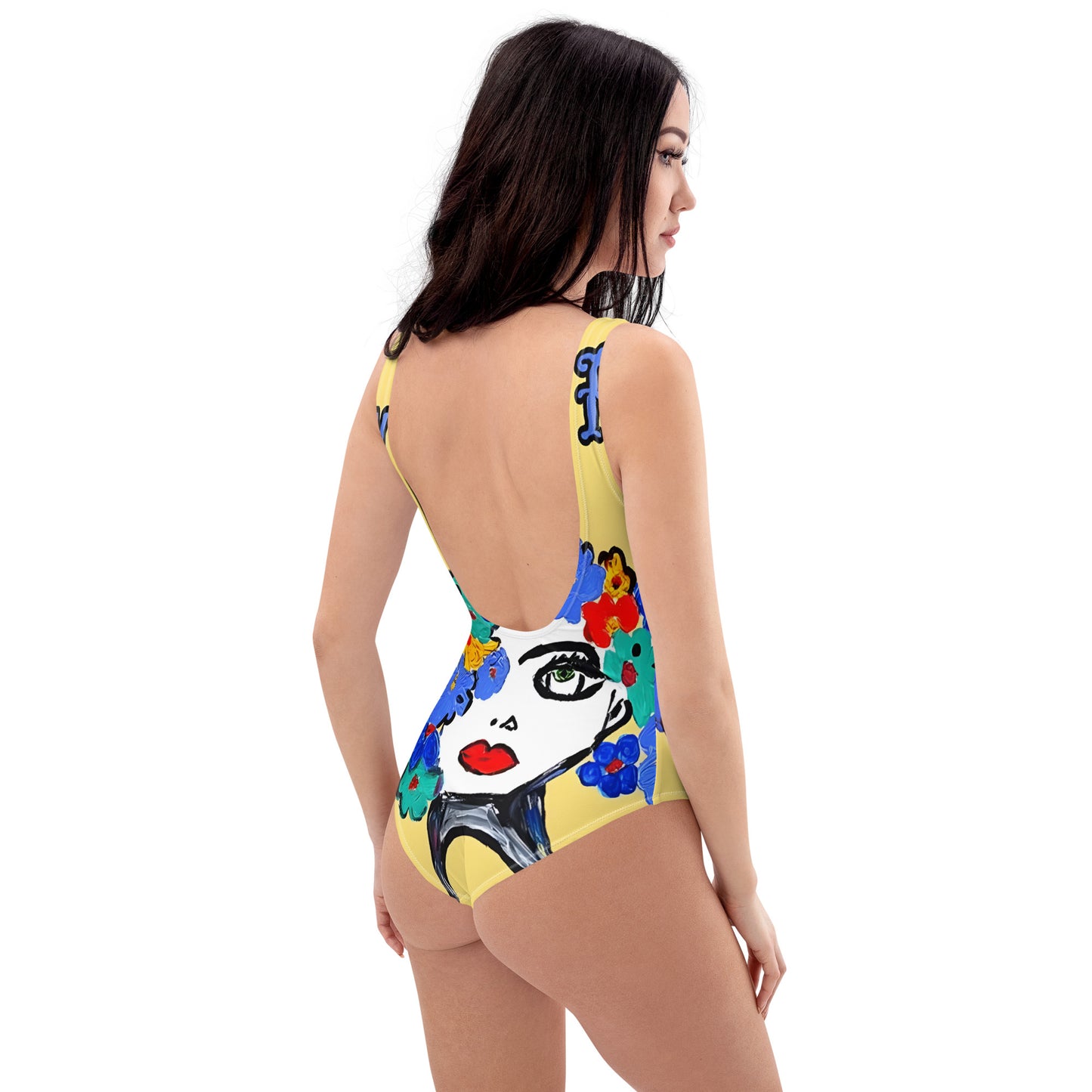 A Day For Flowers One-Piece Swimsuit