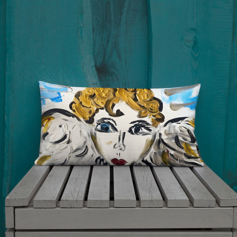 Your Little Angel Is Me Premium Pillow - A Tango to Life