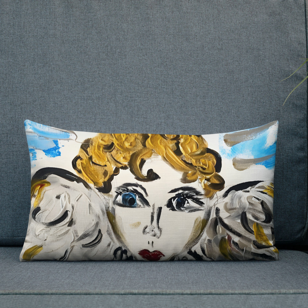 Your Little Angel Is Me Premium Pillow - A Tango to Life