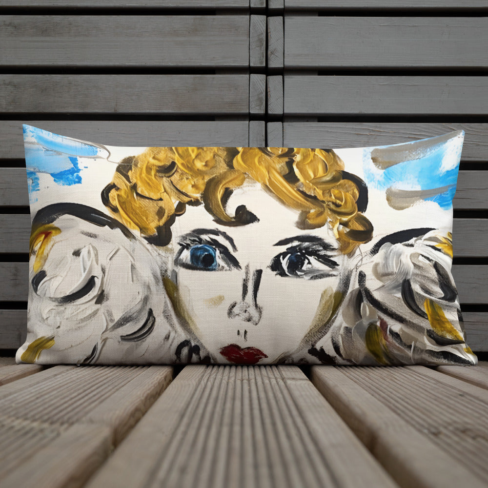 Your Little Angel Is Me Premium Pillow - A Tango to Life