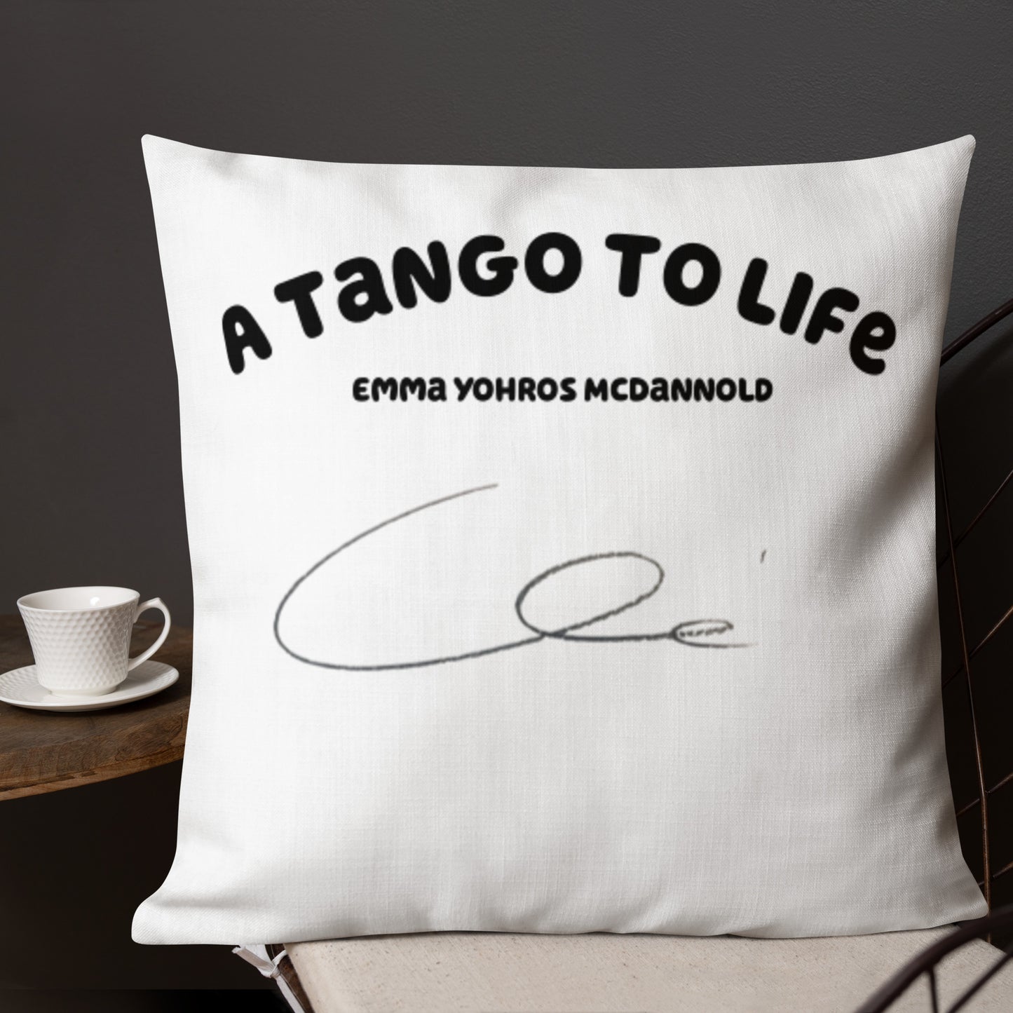 Your Little Angel Is Me Premium Pillow - A Tango to Life