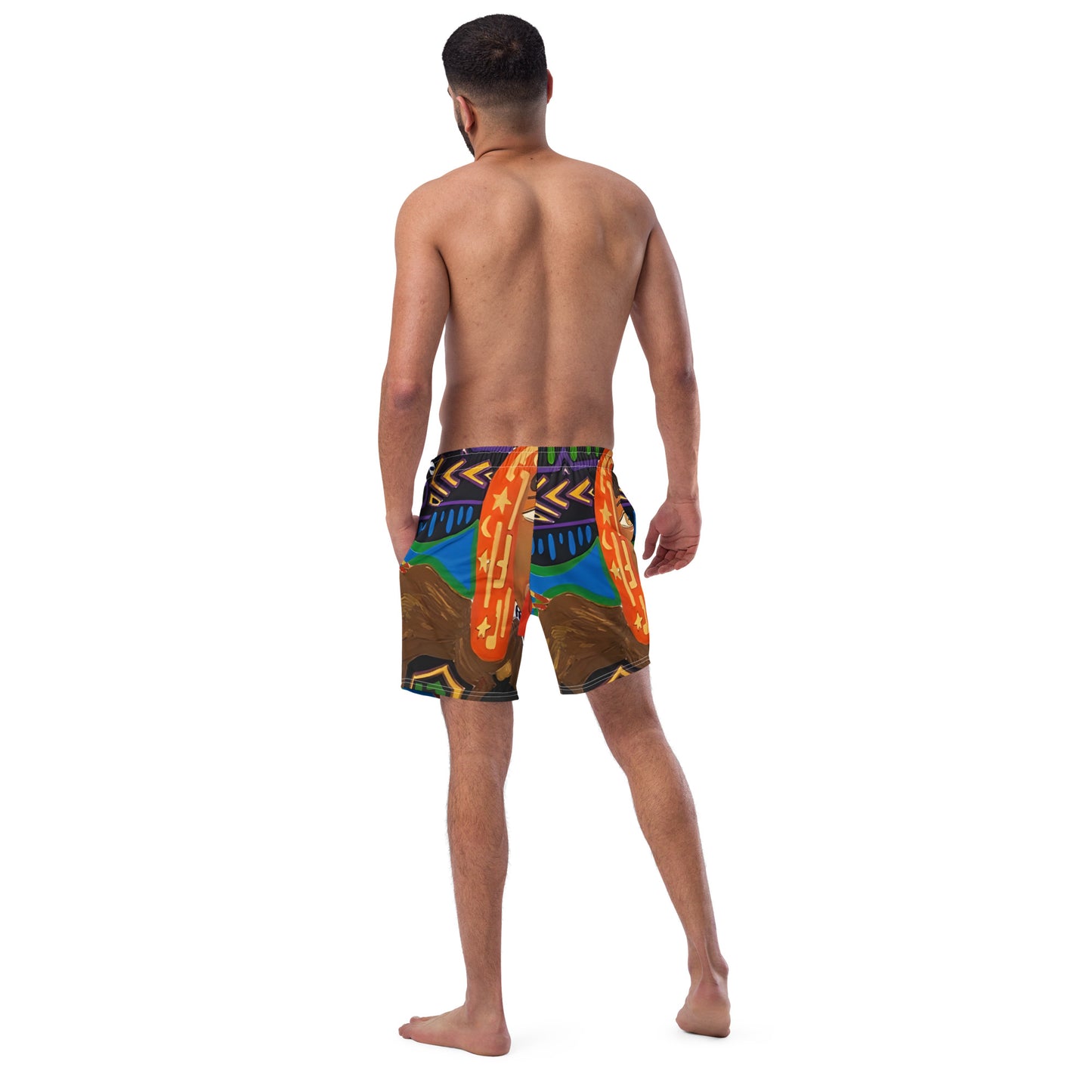 I Love My Panama Men's swim trunks - A Tango to Life