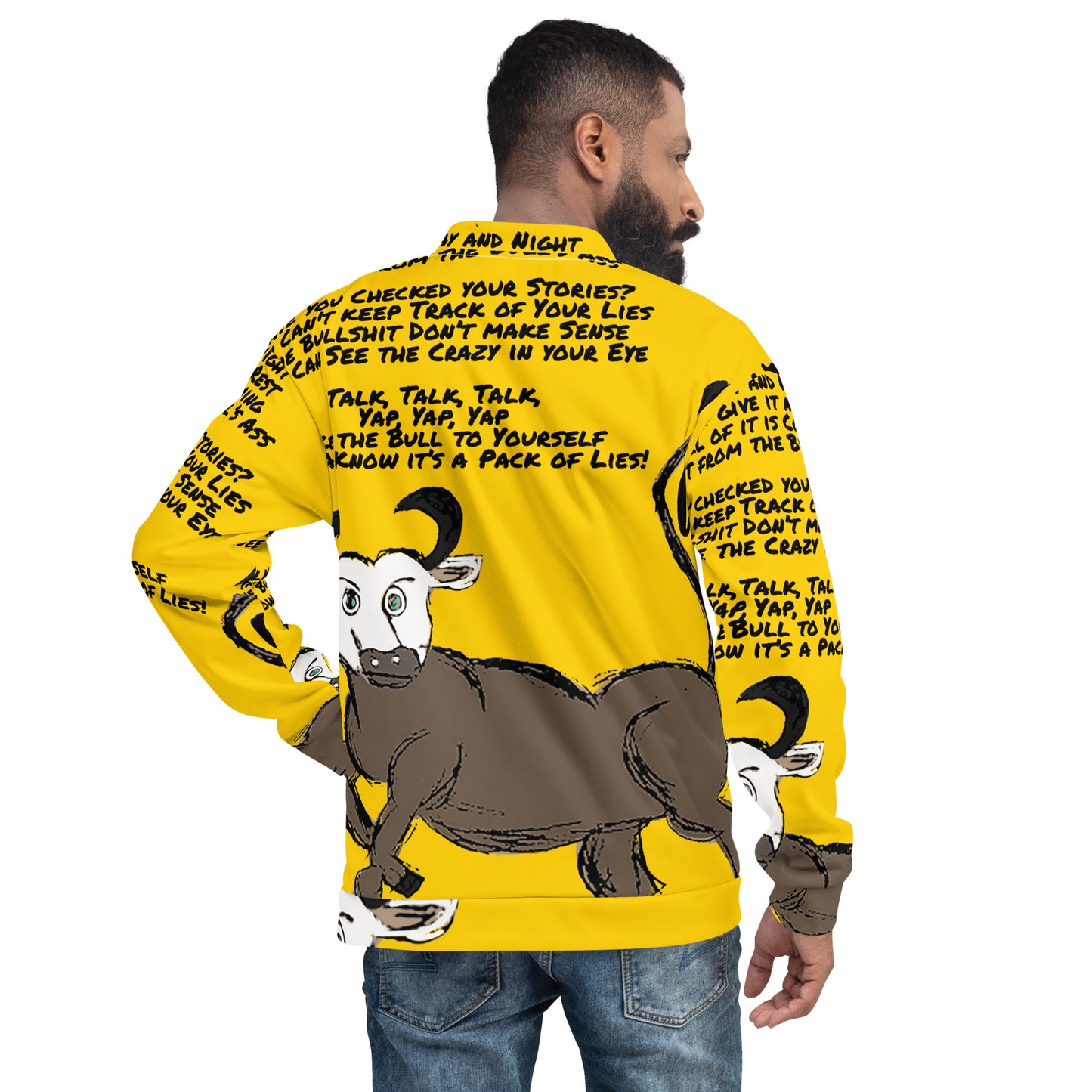 Bull Crap Unisex Bomber Jacket