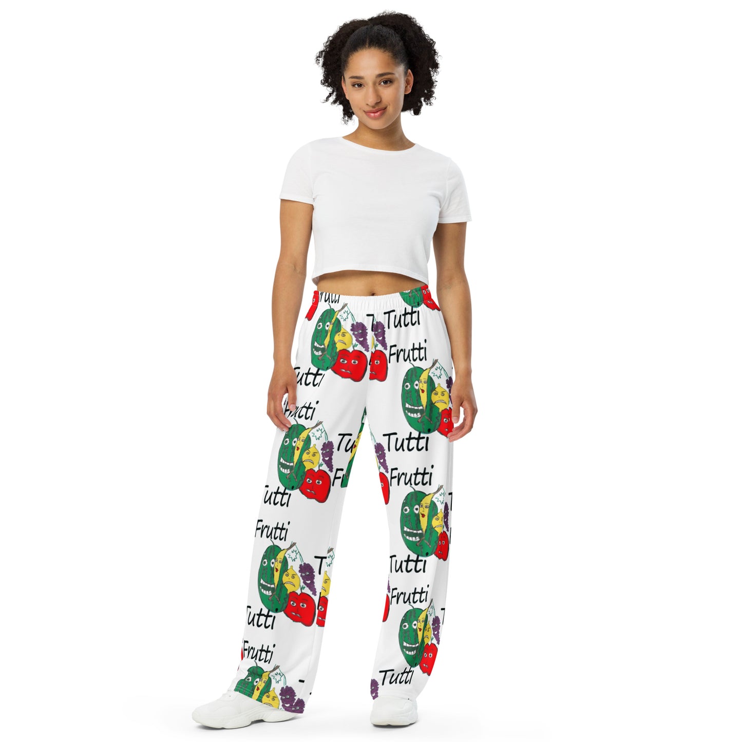 Tutti Frutti All-over print unisex wide-leg pants