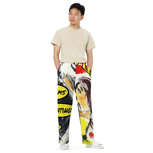 A Tango to Life Book Cover Vol 1 All-over print unisex wide-leg pants