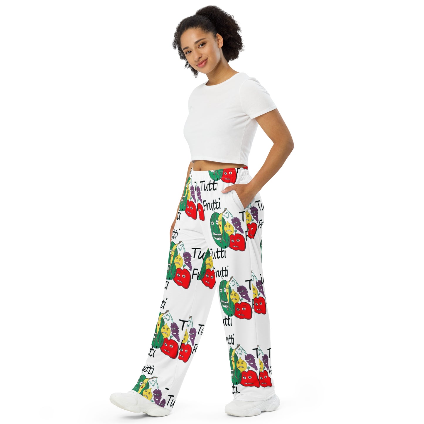 Tutti Frutti All-over print unisex wide-leg pants