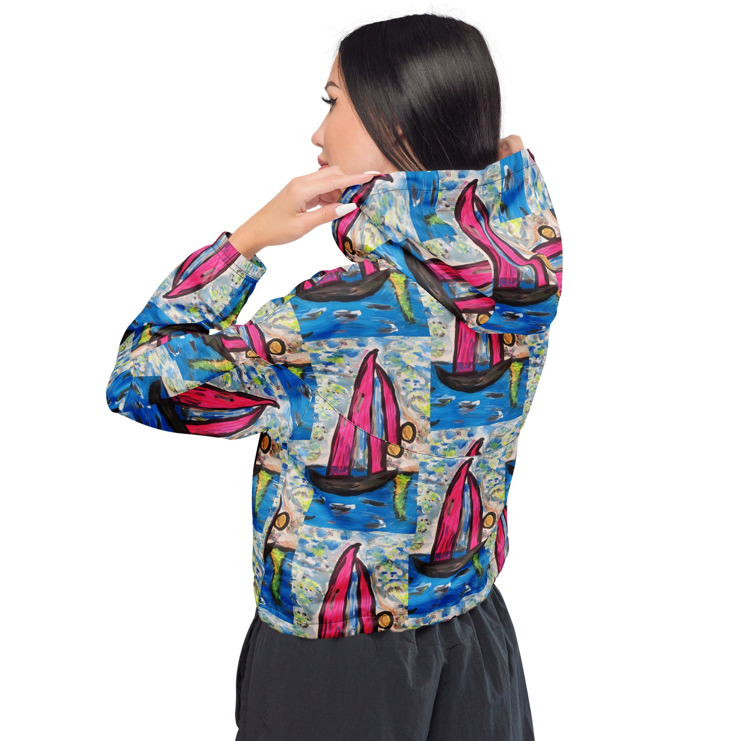 Sailing Women’s cropped windbreaker