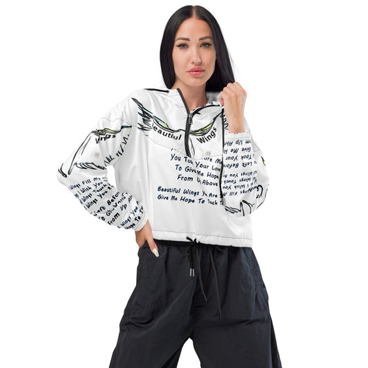 Beautiful Wings Women’s cropped windbreaker