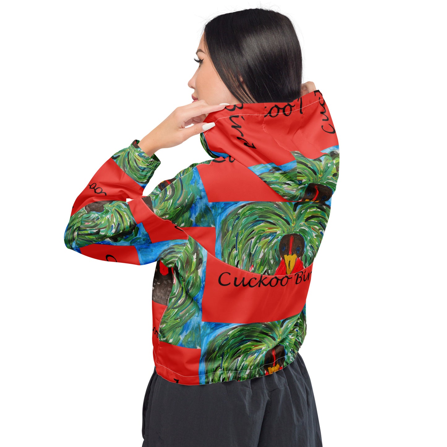 Cuckoo Bird Women’s cropped windbreaker