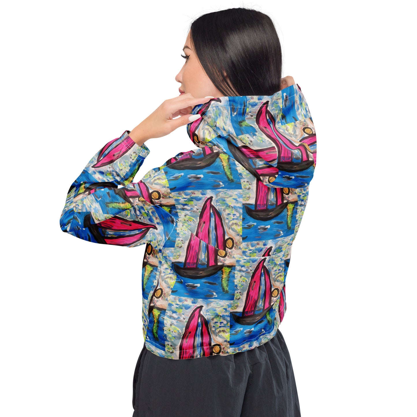 Sailing Women’s cropped windbreaker