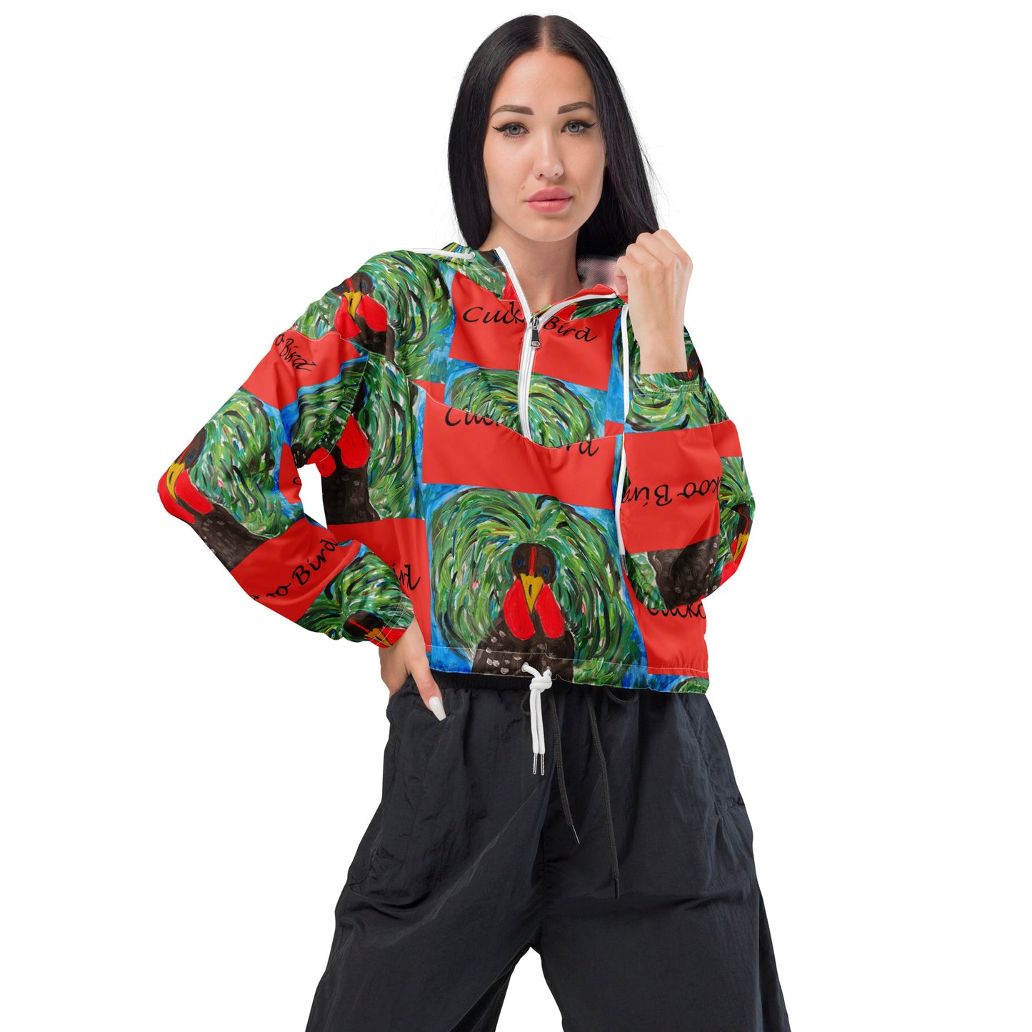 Cuckoo Bird Women’s cropped windbreaker