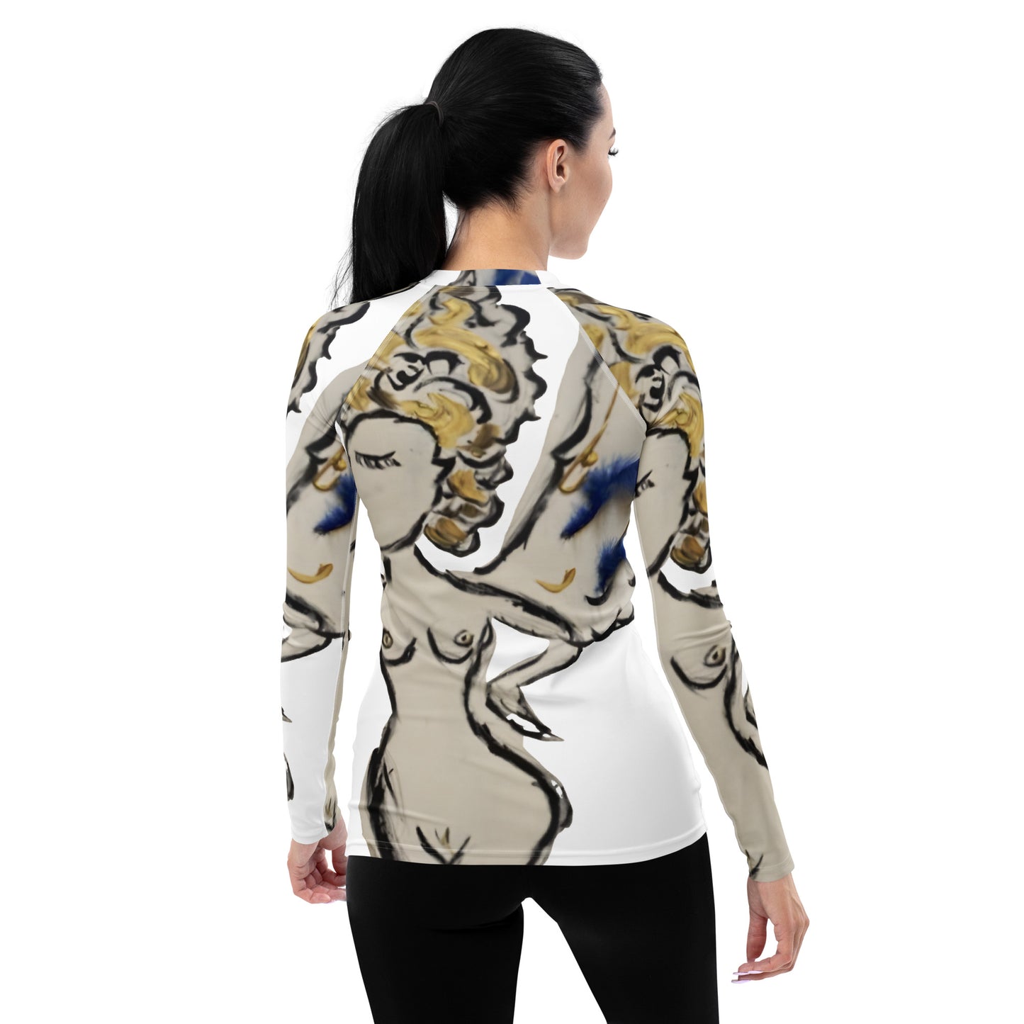 Stuck Up Women's Rash Guard