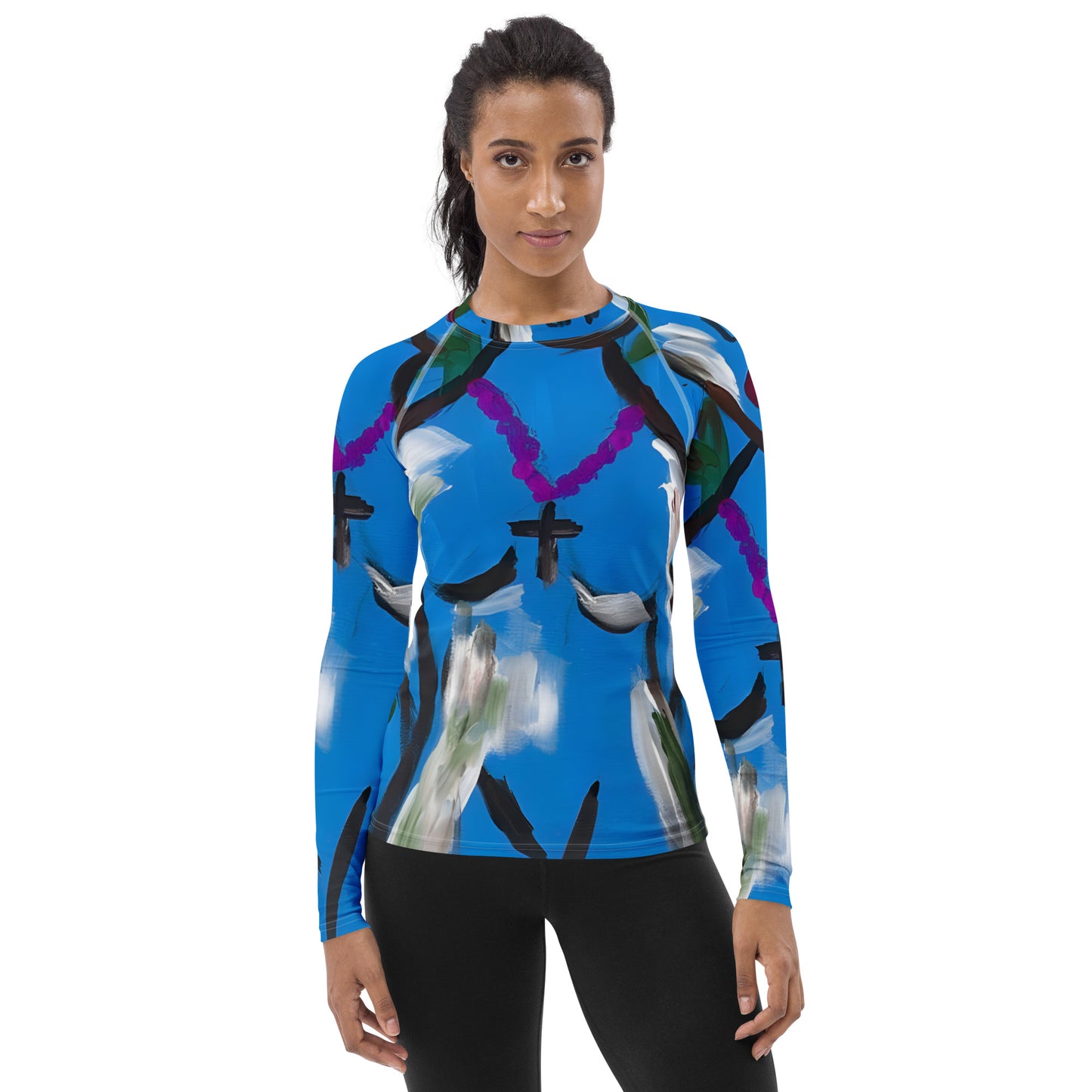 Me And God Women's Rash Guard