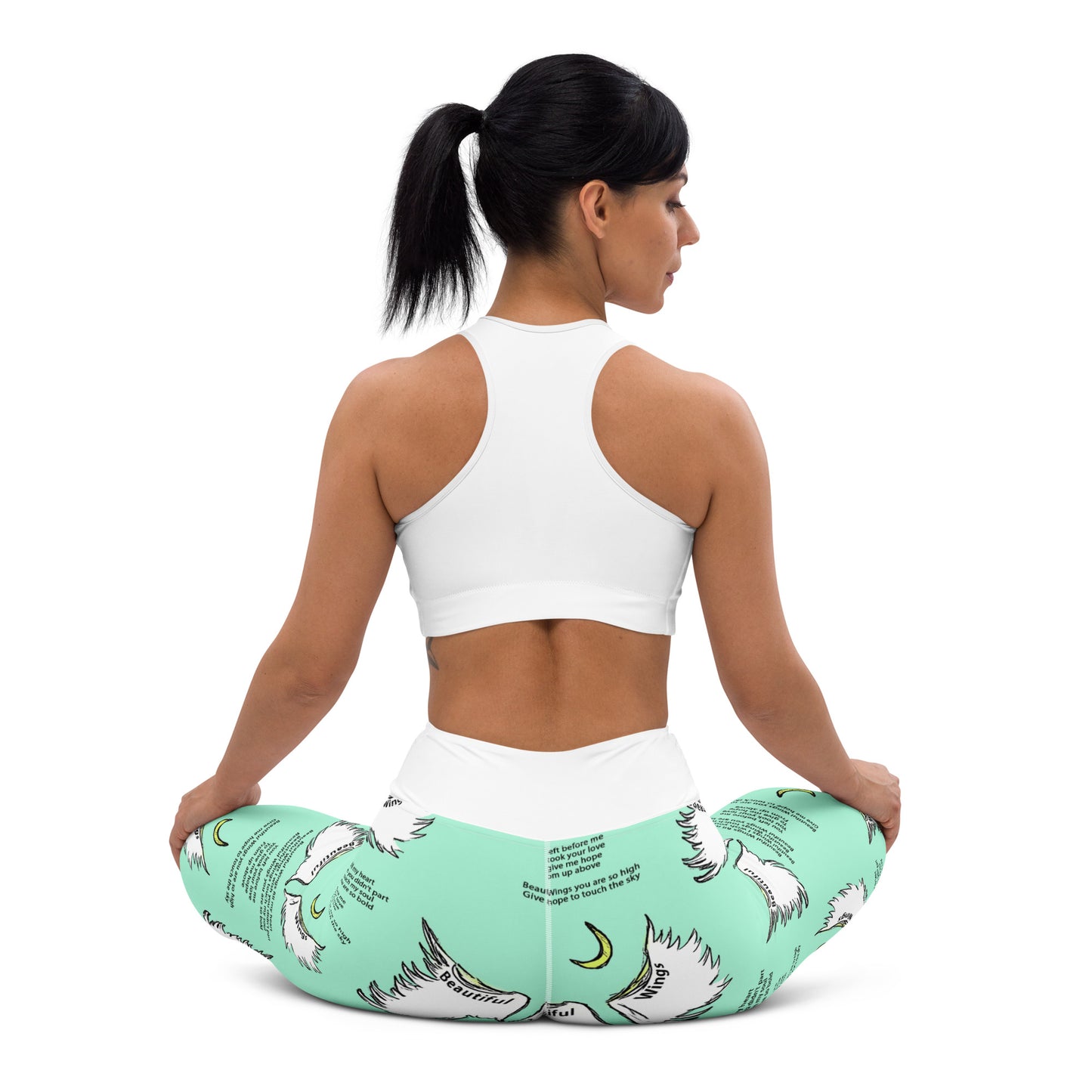 Beautiful Wings Yoga Leggings